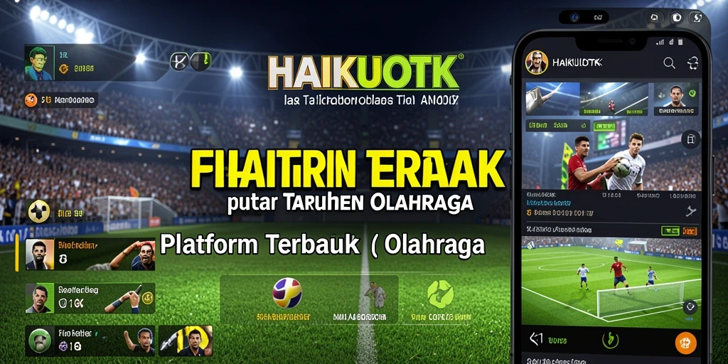 Screenshot utama HAIKUOTK menampilkan antarmuka taruhan olahraga yang menarik.
