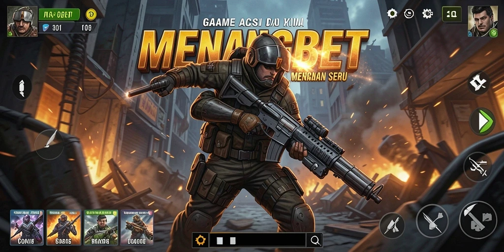 Tampilan gameplay MENANGBET yang seru dan dinamis.