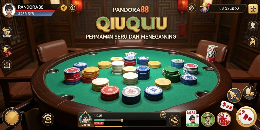 Gameplay QiuQiu yang seru dan interaktif di PANDORA88.