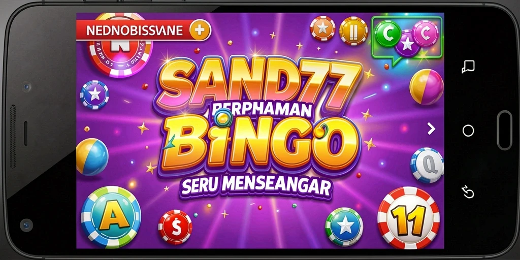 Screenshot SAND77 menunjukkan gameplay Bingo yang seru.